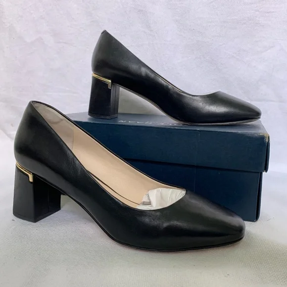 Cole Haan Shoes Cole Haan Laree Pump Black Leather With Box Sz